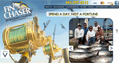 Desktop Screenshot of finchasersportfishing.com